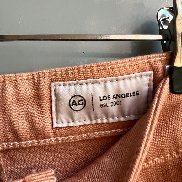 AG Adriano Goldschmied Tie Dye Straight High Rise Vintage Jeans Size 29 - Picture 7 of 9